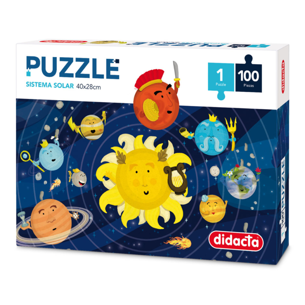 Puzzle Sistema Solar 100 Piezas – Tienda Virtual