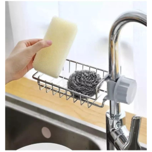 Soporte Organizador Para Esponja Ajustable Cocina Baño