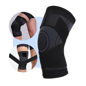 Rodillera Deportiva De Compresión Con Correas Ajustables